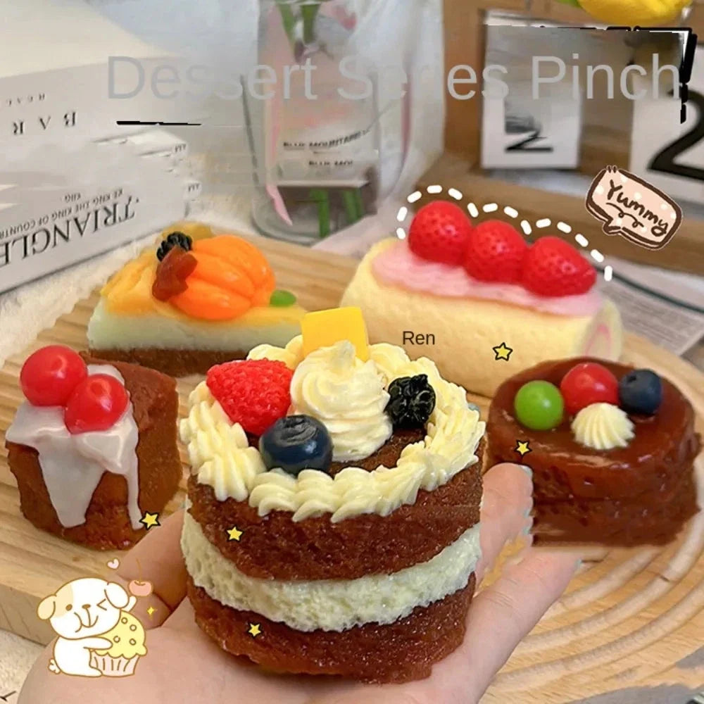 Cake Squishy Stress Relief Toy