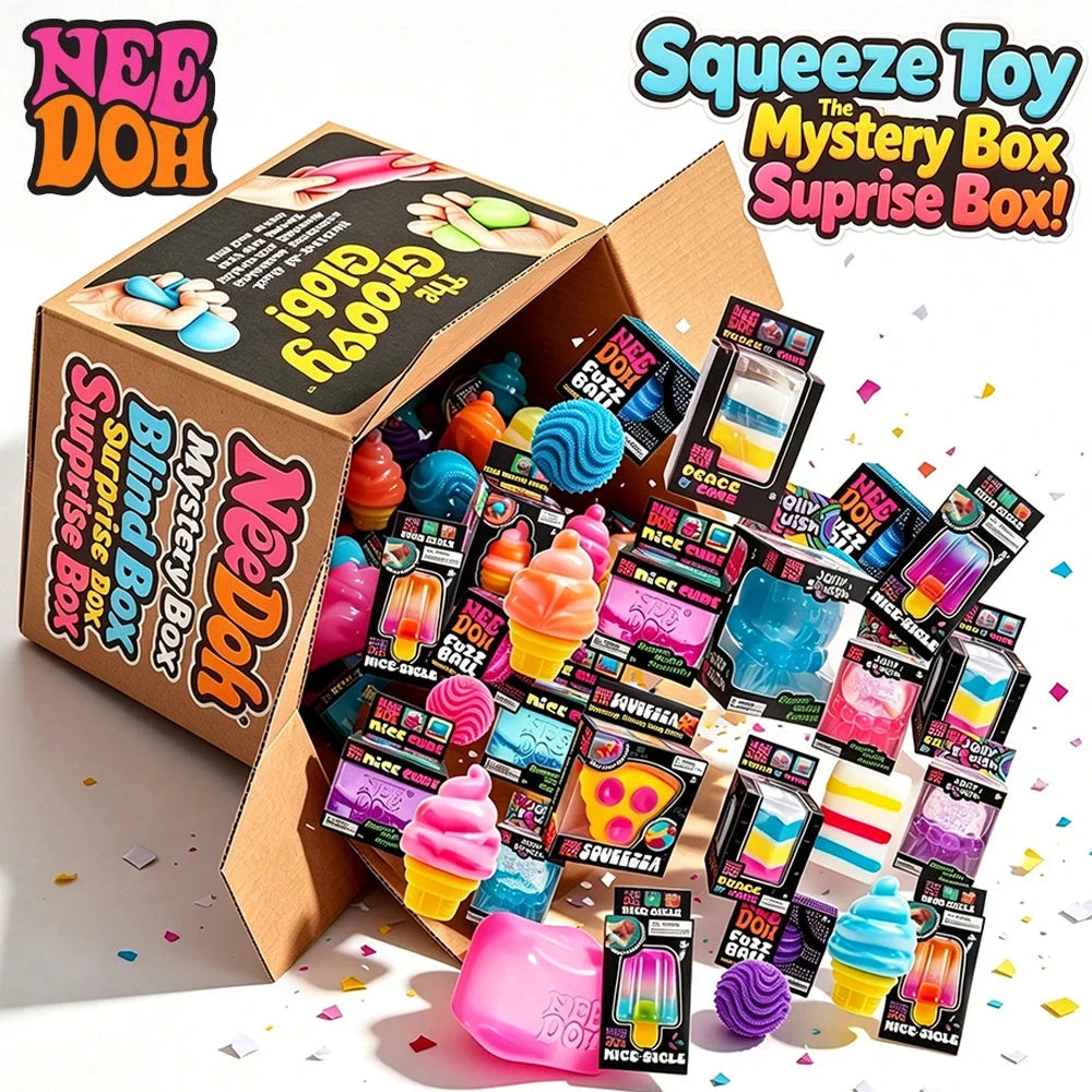 Squishy Blind Box Mystery Toy — Slow-Rising Stress Relief Fidget Surprise