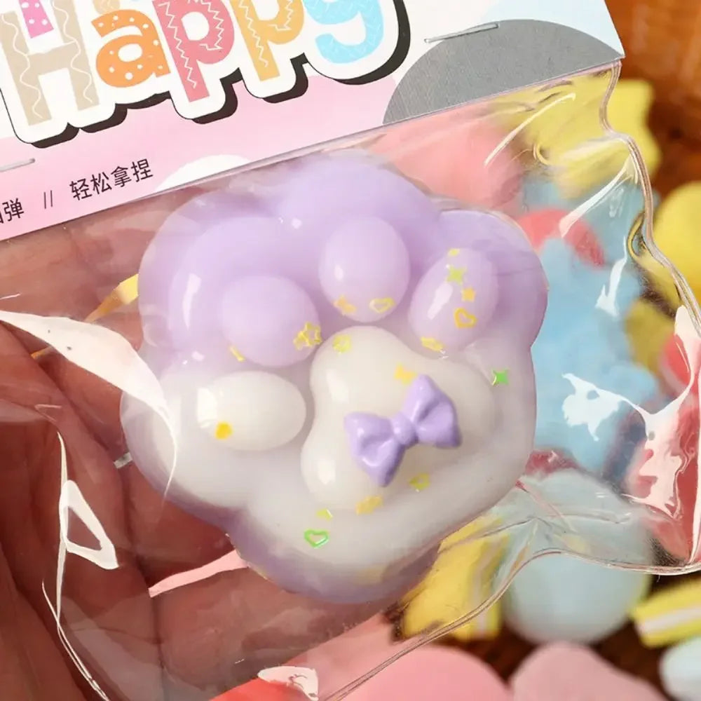 Cat Paw Mochi Squishy Stress Relief Toy