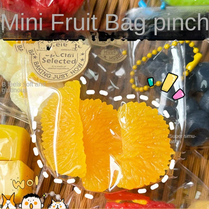 Kawaii Fruit Mochi Squishy Toy