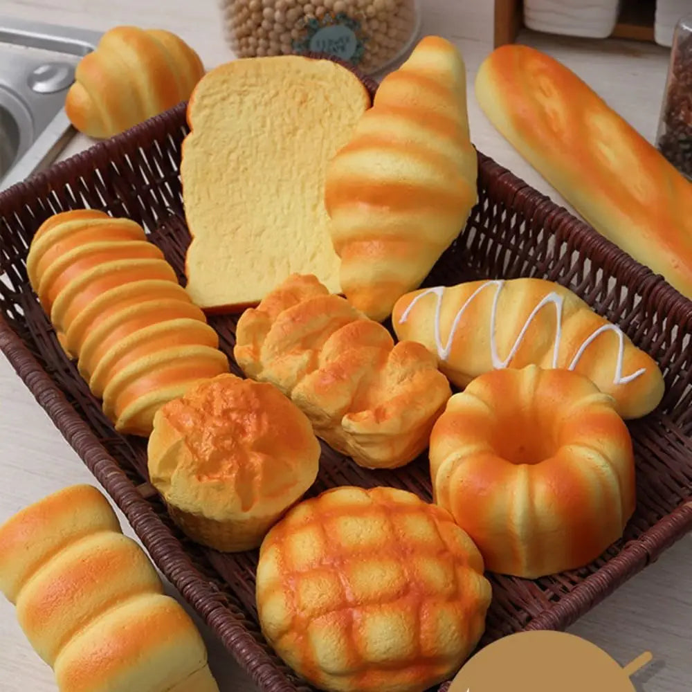 Simulation Bread Squishy Stress Relief Toy