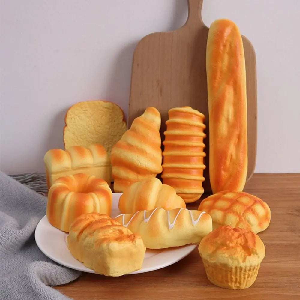 Simulation Bread Squishy Stress Relief Toy
