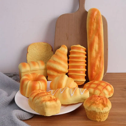 Simulation Bread Squishy Stress Relief Toy
