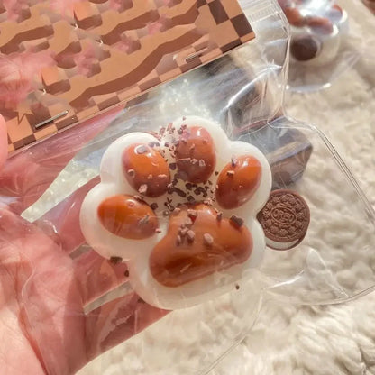 Cat Paw Mochi Squishy Stress Relief Toy